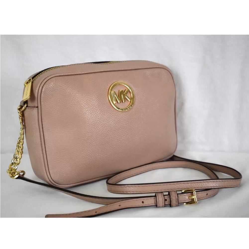 Michael Mors Fulton large East West Leather Crossbody bag excellent condition - Picture 8 of 8